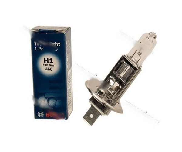 Лампа галоген 24V H1 70W P14.5s BOSCH 411