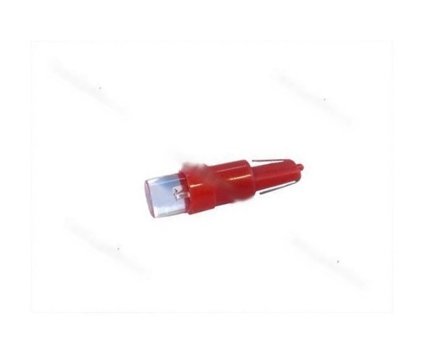 Лампа светодиод 12V1.2W W2x4.6d Nord YADA 1LED красная