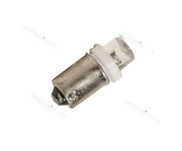 Лампа светодиод 12V4W BA9s Nord YADA 1LED белая