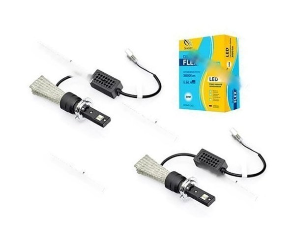Лампа светодиод 12V 30W H7 PX26d Clearlight FLEX 3000Lm