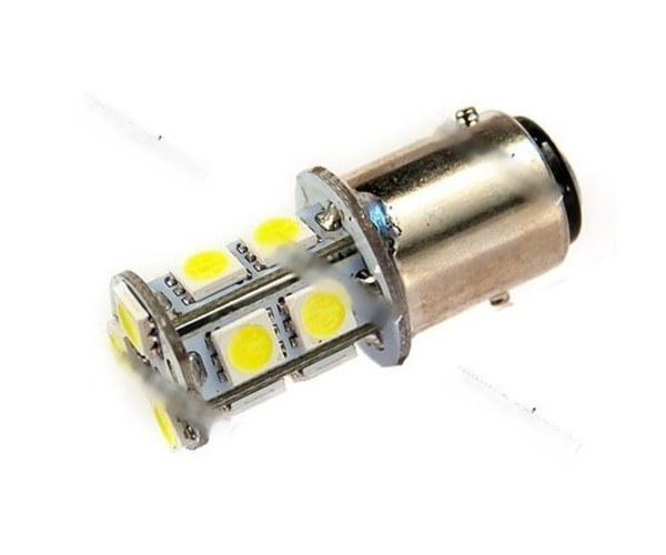 Лампа светодиод 24V21/5W BAY15d Nord YADA 13SMD белая