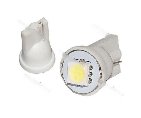 Лампа светодиод 24V5W W2.1x9.5d Nord YADA 1SMD белая