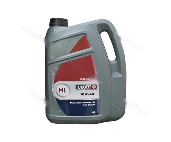 Масло LUXE 10W40 API SJ A2/B2-98 4л п/с Molibden