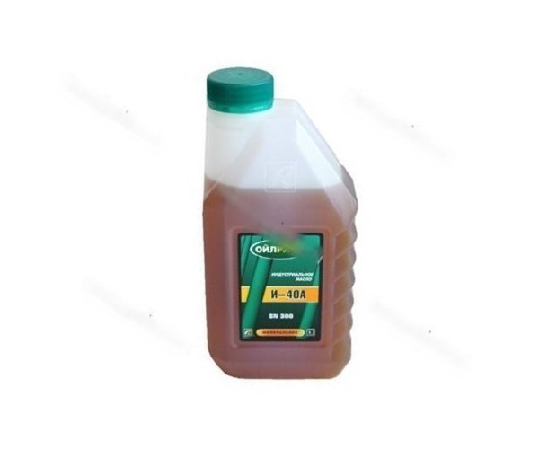 Масло OILRIGHT индустриальное И-40А  1л мин