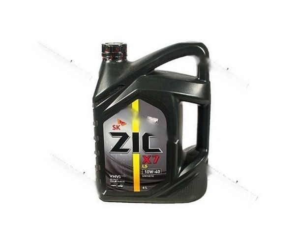 Масло ZIC 10W40 X7 LS API SN ACEA C3 6л син 172620