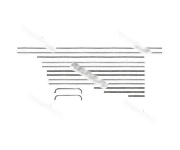 Молдинги кузова 2103,06 хром