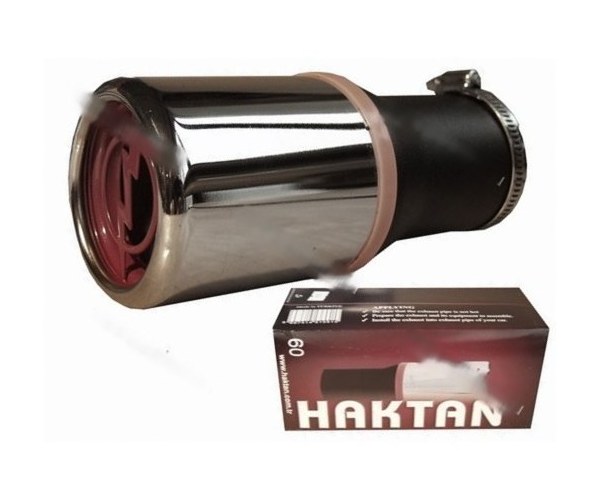 Насадка на глушитель № 662 Haktan HT хром D-48-58 хомут