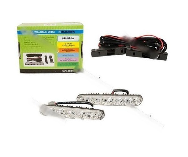 Огни ходовые дневные DRL-HP-L6 7.5 Вт