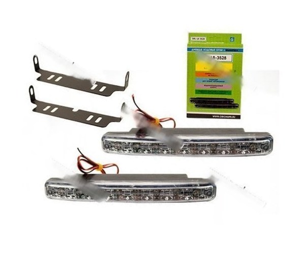 Огни ходовые дневные DRL-L8 3528 SMD 1.8 Вт