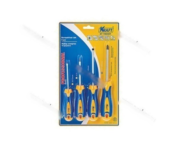 Отвертки 4 предмета KRAFT 700401