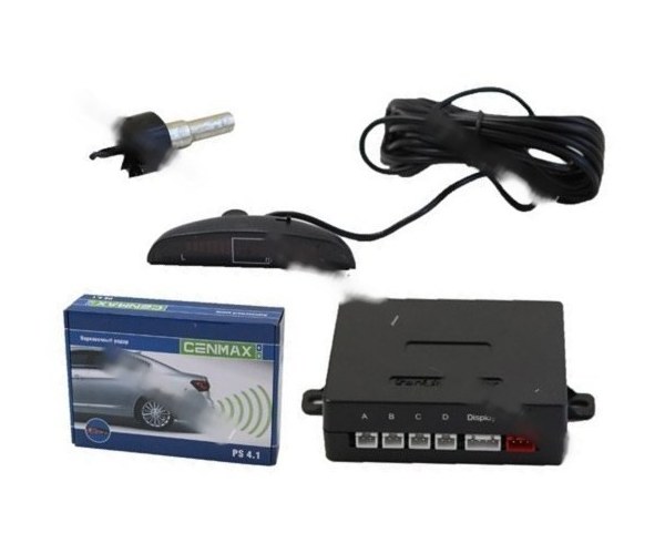 Парковочный радар Cenmax PS-4.1 черный 4 датчика