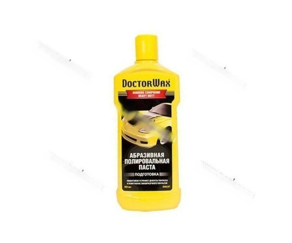 Полироль кузова Doctor Wax паста абразивная 300мл DW8287S