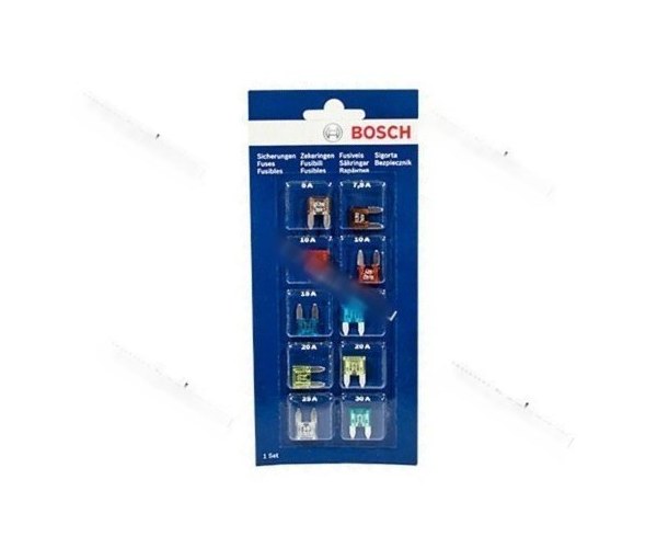 Предохранитель флажковый MINI BOSCH 10шт