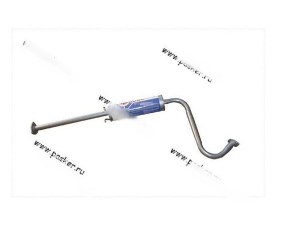 Резонатор Chevrolet Lanos ФОБОС сталь DX52/53 алюмокремнивое покрытием AS120 под катализатор 3257