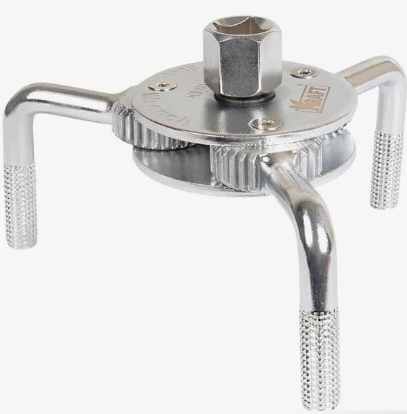 Съемник масляного фильтра краб 64-120мм KRAFT KT 701049
