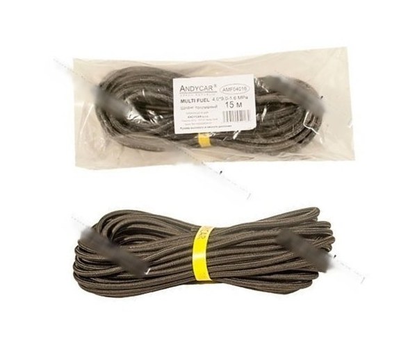 Шланг топливный 4*9-1.6МПа 1м ANDYCAR AMF04016