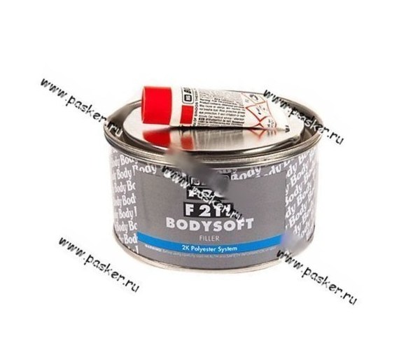Шпатлевка HB BODY SOFT F211 полиэфирная   380гр с отвердителем