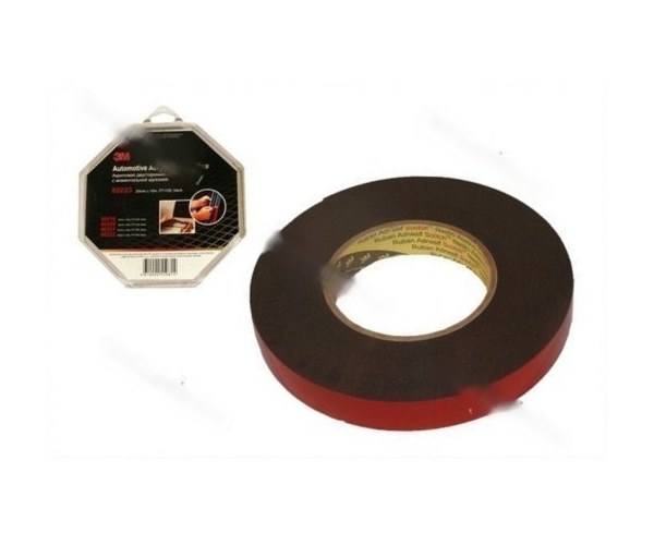 Скотч двухсторонний 20мм х 10м 3М 80223 для работы со стеклом