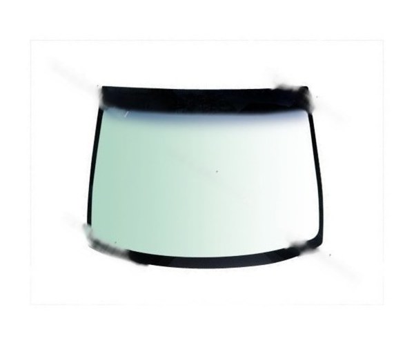 Стекло ветровое Hyundai Getz КМК GLASS зеленое с голубой полосой HYNT0011