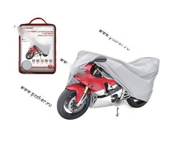 Тент на мотоцикл 229x99x124 AUTOSTANDART 102105/102126