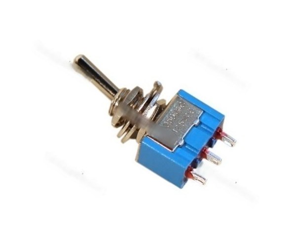 Тумблер-выключатель 2-х поз 3-х конт АВТОЭЛЕКТРОНИКА MTS-102 12V