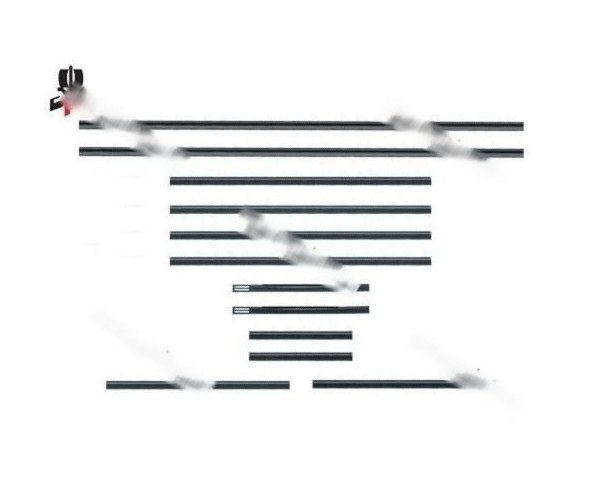 Уплотнитель боковых стекол 2105 ворсалановый (бархотка) Балаково АО БРТ