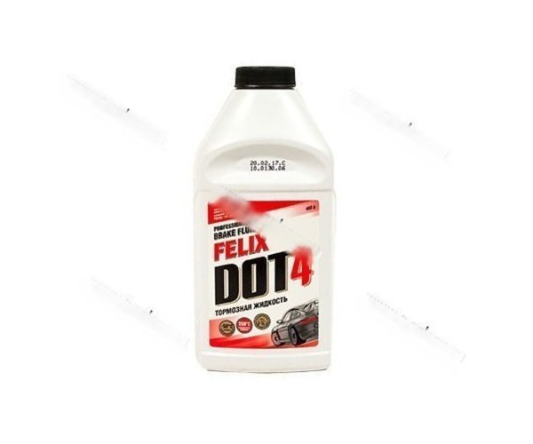 Жидкость Тормозная FELIX DOT4 455гр