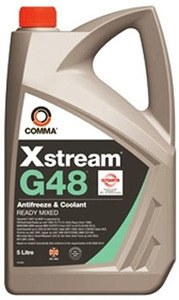 Антифриз G11 COMMA XSTREAM G48 READY TO USE COOLANT готовый 5л