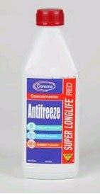 Антифриз G12+ COMMA SUPER LONGLIFE RED CONCENTRATED ANTIFREEZE концентрат 1л