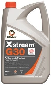 Антифриз G12+ COMMA XSTREAM G30 CONCENTRATED ANTIFREEZE концентрат 5л