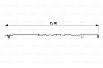 Датчик износа торм.колодок LANDROVER 3.6/4.2