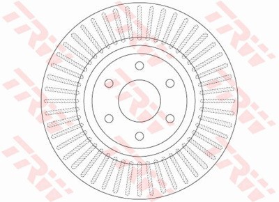 Диск тормозной NISSAN PATHFINDER 05>/NAVARA 05> передний