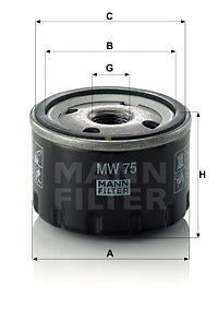 Фильтр масляный BMW 650-1600 (moto)