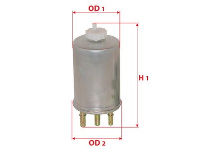 Фильтр топливный FORD/HYUNDAI/KIA/SSANGYONG DIESEL