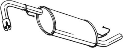 Глушитель NISSAN Pathfinder 2.5dCi 05-