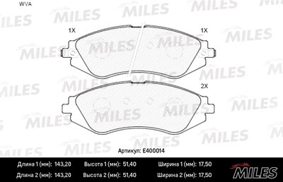 Колодки тормозные CHEVROLET REZZO/DAEWOO NUBIRA 00-03 пер. LowMetallic