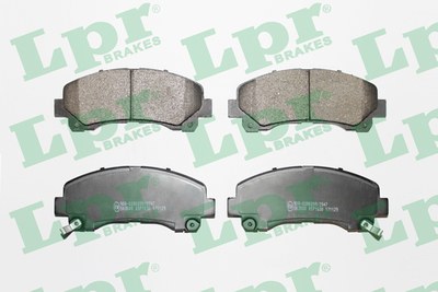 Колодки тормозные ISUZU D-MAX 02-/CHEVROLET TRAILBLAZER 12- передние