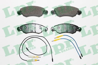 Колодки тормозные CITROEN C5 1.8 16V 01- передние