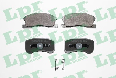 Колодки тормозные DAIHATSU OPTI/STORIA/YRV 98- передние
