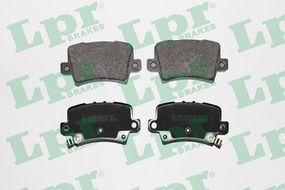 Колодки тормозные HONDA CIVIC VIII Hatchback 06- задние