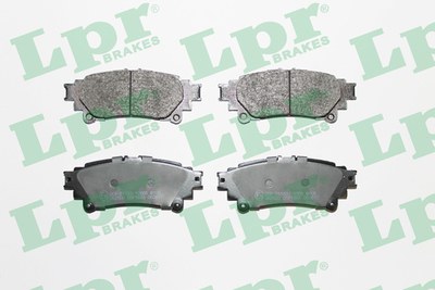 Колодки тормозные LEXUS RX 350/450h 09- задние