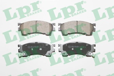 Колодки тормозные MAZDA 323/626/PREMACY 92- передние