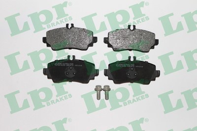 Колодки тормозные MERCEDES A-CLASS W168 97-04 передние