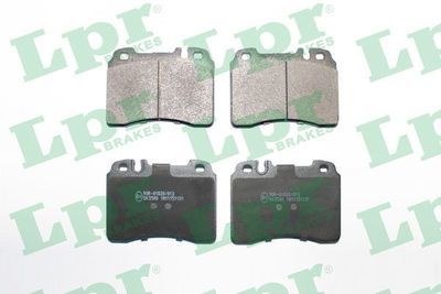 Колодки тормозные MERCEDES W124/W210/R129 87-02 передние