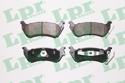 Колодки тормозные MERCEDES W163 ML 230-500 98-05 задние