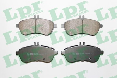 Колодки тормозные MERCEDES W204/W212 передние