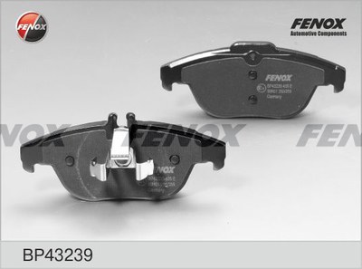Колодки тормозные MERCEDES W204/X204 07- задние