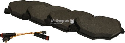 Колодки тормозные MERCEDES W211 02> передние + датчики