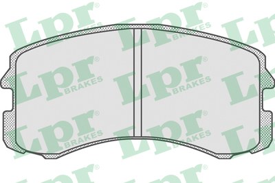 Колодки тормозные MITSUBISHI LANCER 03- передние