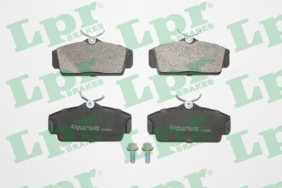 Колодки тормозные NISSAN ALMERA 00>/PRIMERA 96>02 передние